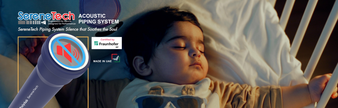 polyfab serenetech acoustic piping system