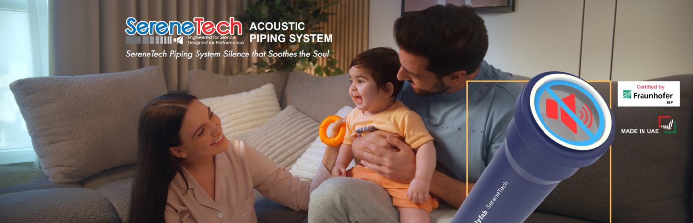 polyfab plastic - serenetech acoustic piping system