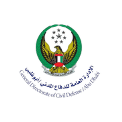 Civil Defence AUH Logo